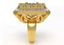 make 3d signet ring design, baguette diamond ring cad model, fix broken stl file